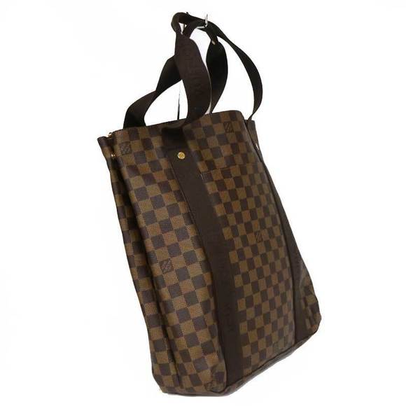 Louis Vuitton Bag Cabat Damier Brown Beaubourg Tote - Picture 1 of 12